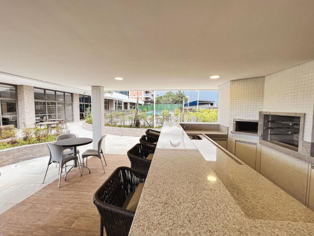 Home 49 I Apto Pe Na Areia E Piscina Aquecida Em Bertioga Exterior foto