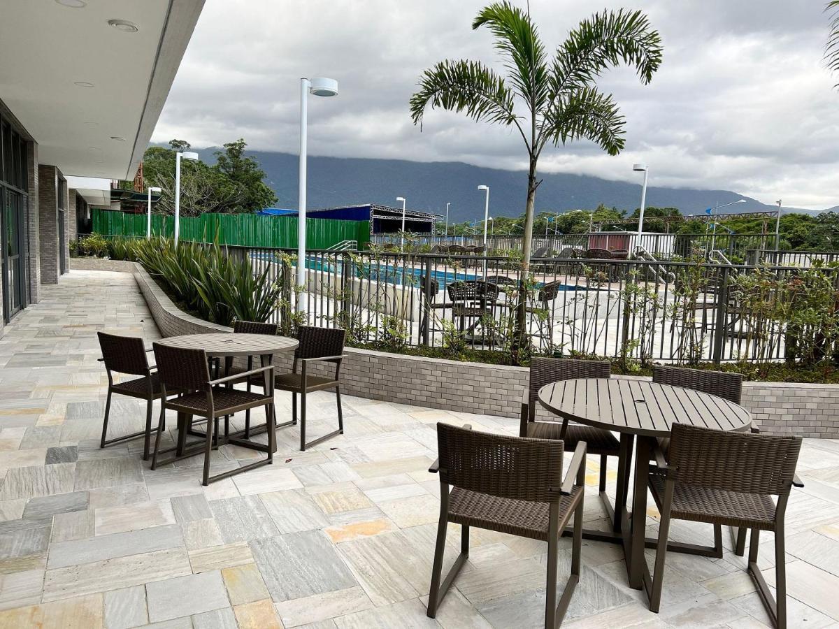 Home 49 I Apto Pe Na Areia E Piscina Aquecida Em Bertioga Exterior foto