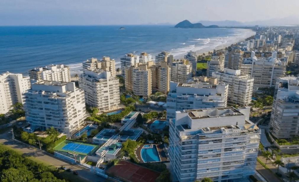 Home 49 I Apto Pe Na Areia E Piscina Aquecida Em Bertioga Exterior foto